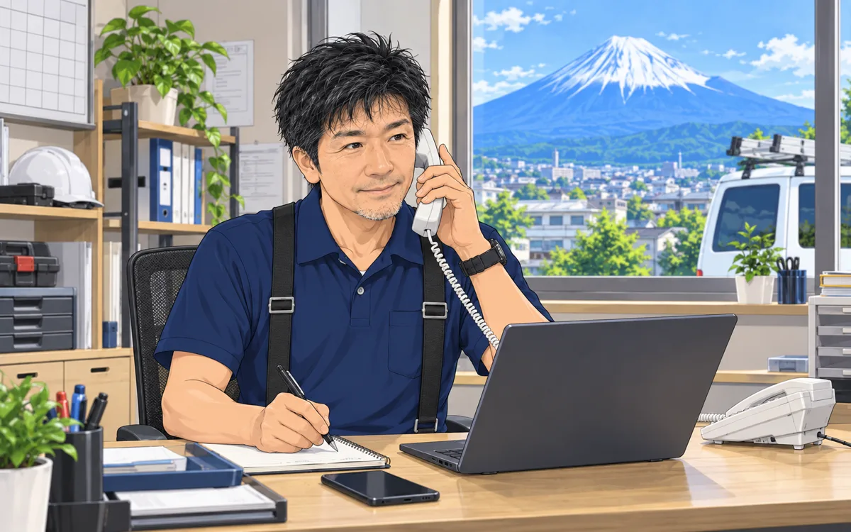 お問い合わせの挿絵